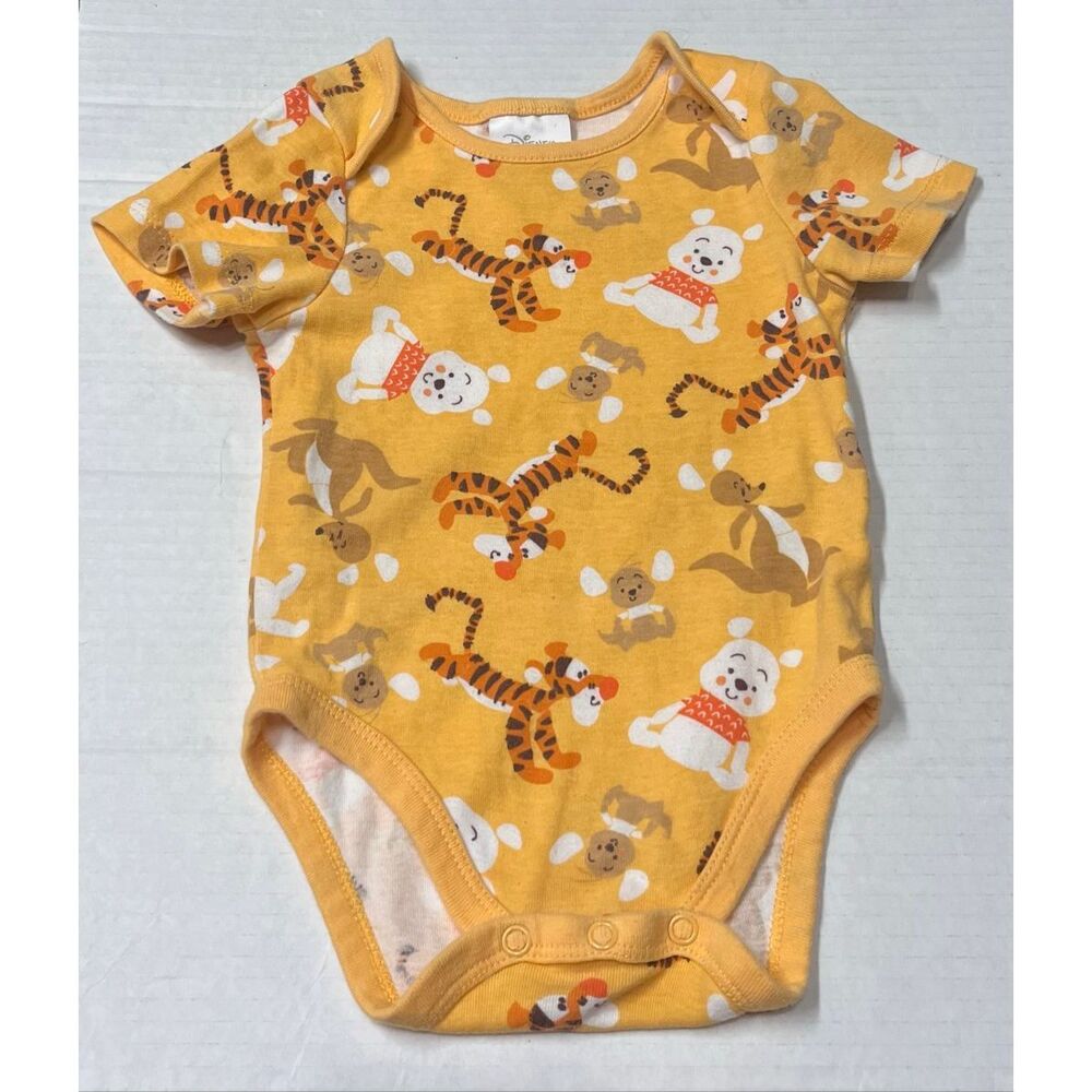 Disney Baby   Baby Winnie The Pooh, Tigger And Roo Bodysuit   Boys Size 12-18 Mo